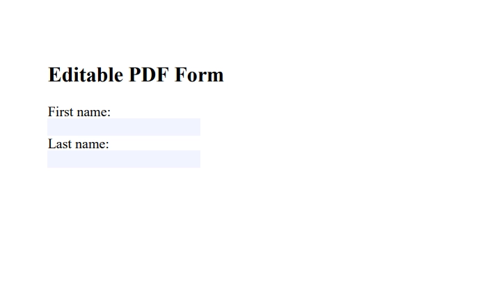 Java Fill Pdf Form Tutorial 1 related to 输出