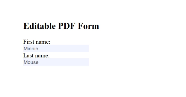 Java Fill Pdf Form Tutorial 2 related to 输出
