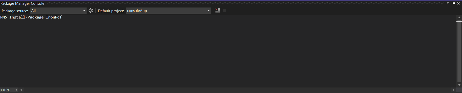 Abcpdf Net Html To Pdf Alternatives 6 related to Uso de la línea de comandos de Visual Studio