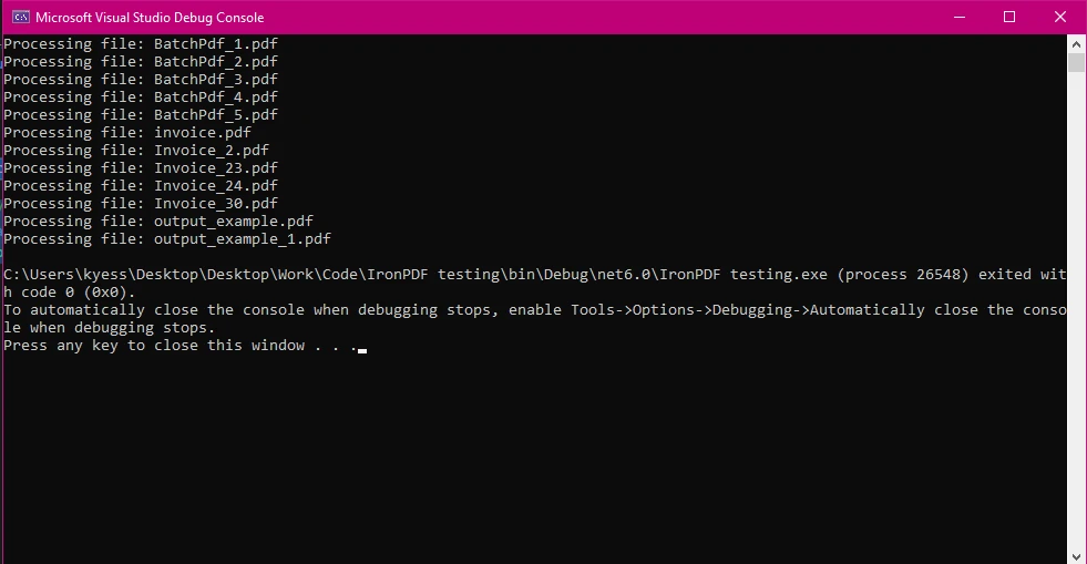 C# Directory.GetFiles (Wie es funktioniert: Ein Leitfaden für Entwickler): Abbildung 2