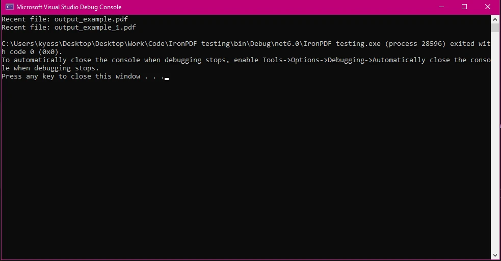 C# Directory.GetFiles (Funktionsweise: Ein Leitfaden für Entwickler): Abbildung 3