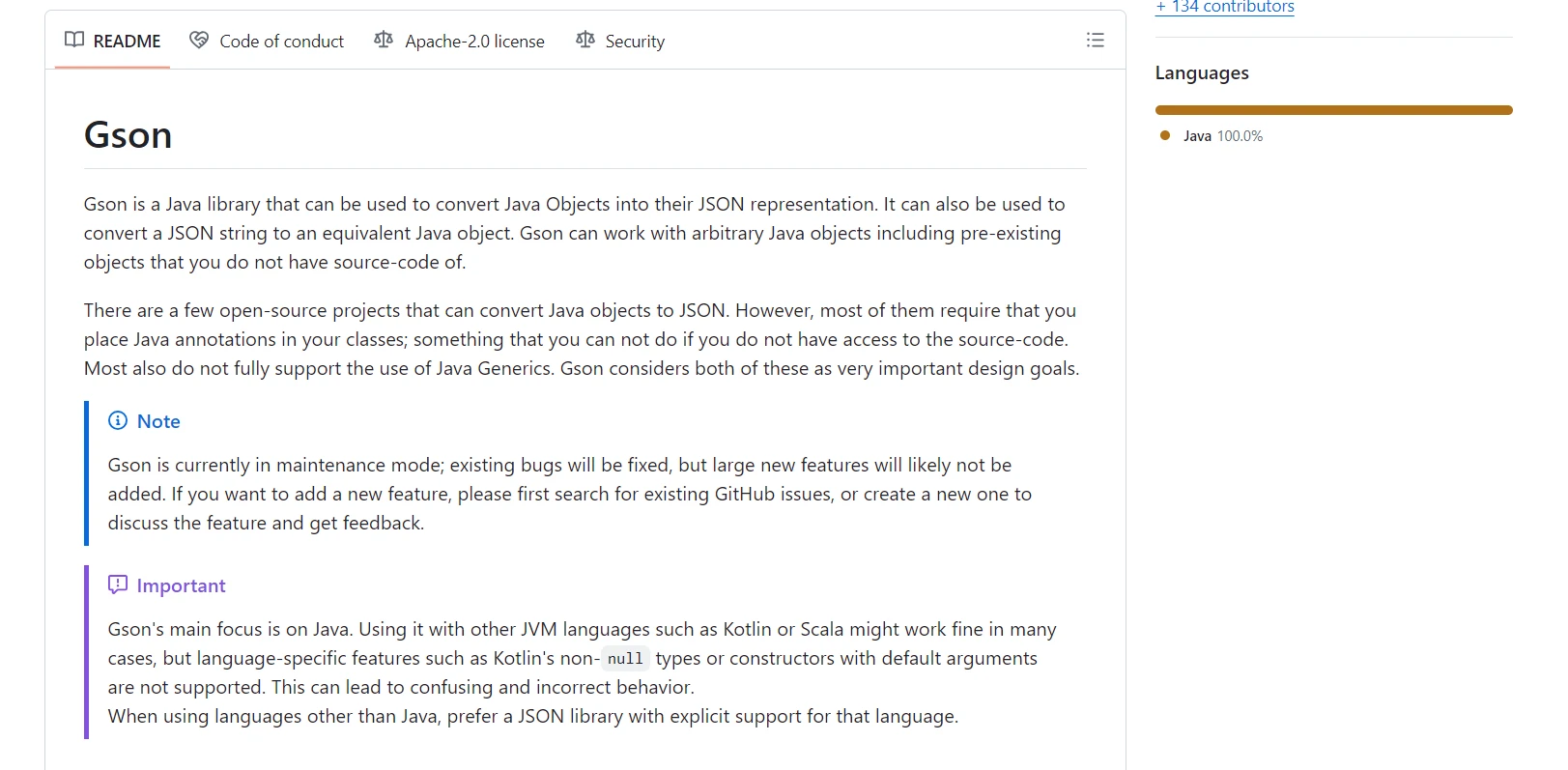 Gson for Java: Convert Objects to JSON
