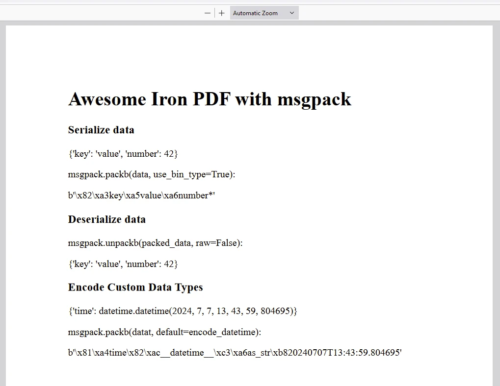 msgpack python（开发人员如何使用）：图3