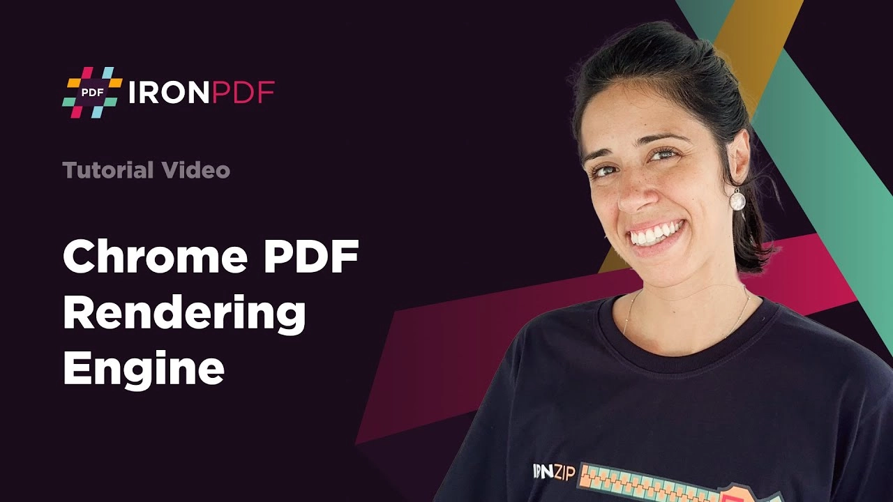 IronPDF 2021：Chrome Rendering Engine EAP —— PDF生成的遊戲改變者！