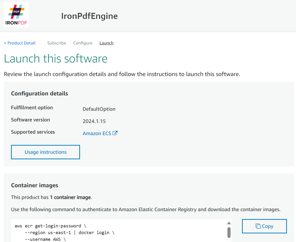 Launch this software